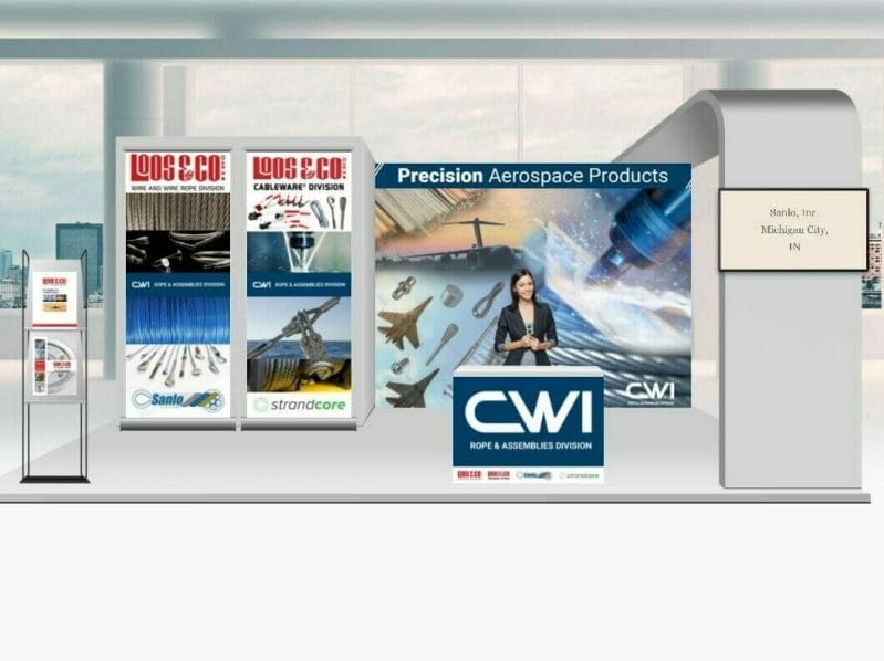 Tradeshows Loos precision CWI Booth